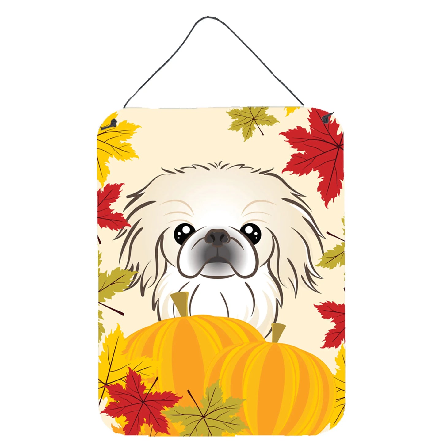 Thanksgiving Design with Dog Wall or Door Hanging Prints