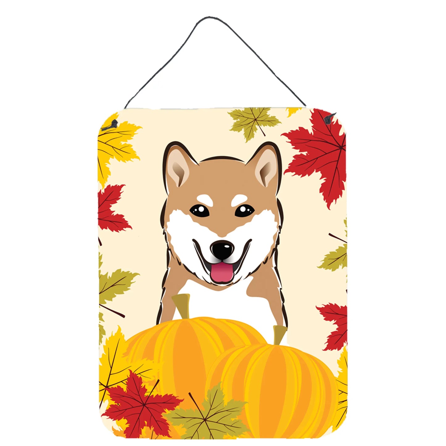 Thanksgiving Design with Dog Wall or Door Hanging Prints