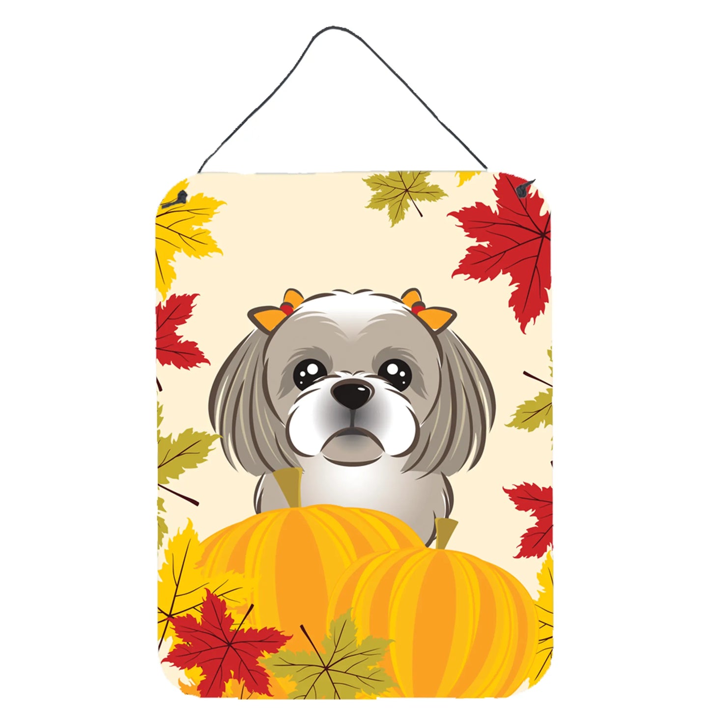 Thanksgiving Design with Dog Wall or Door Hanging Prints