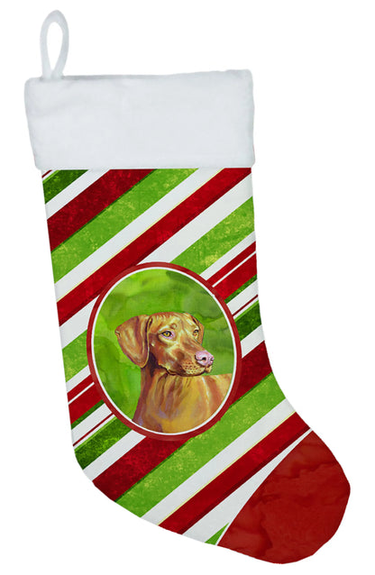 Dog and Christmas Candy Christmas Stocking