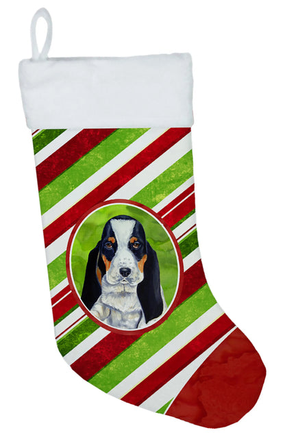 Dog and Christmas Candy Christmas Stocking