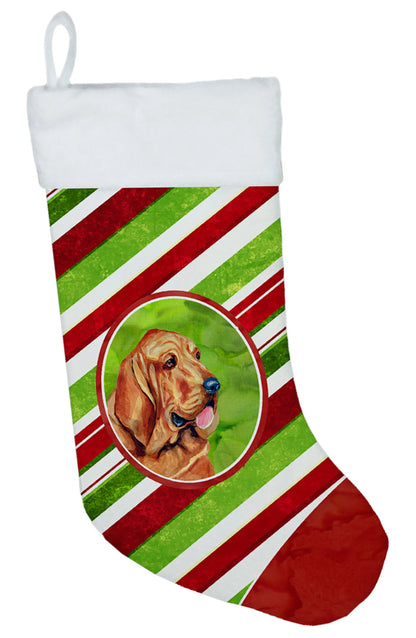 Dog and Christmas Candy Christmas Stocking