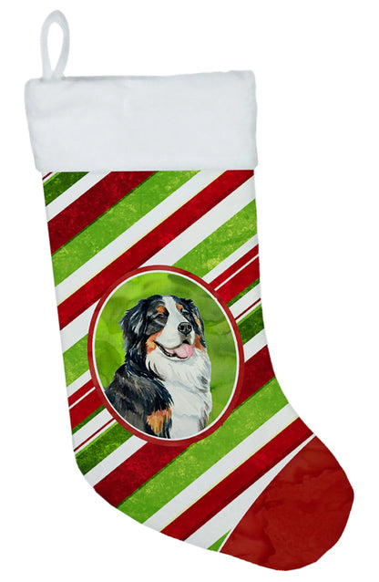 Dog and Christmas Candy Christmas Stocking