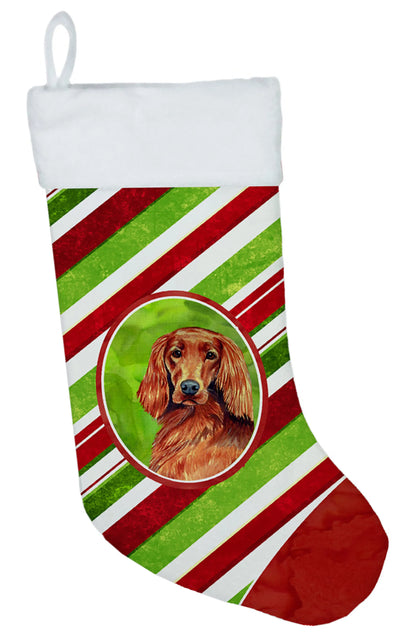 Dog and Christmas Candy Christmas Stocking