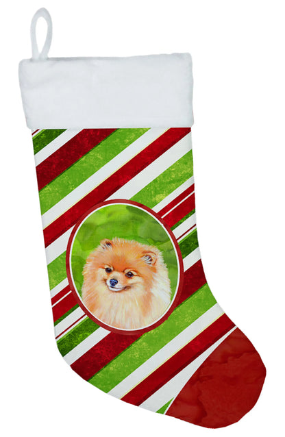 Dog and Christmas Candy Christmas Stocking