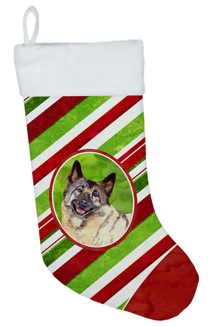 Dog and Christmas Candy Christmas Stocking