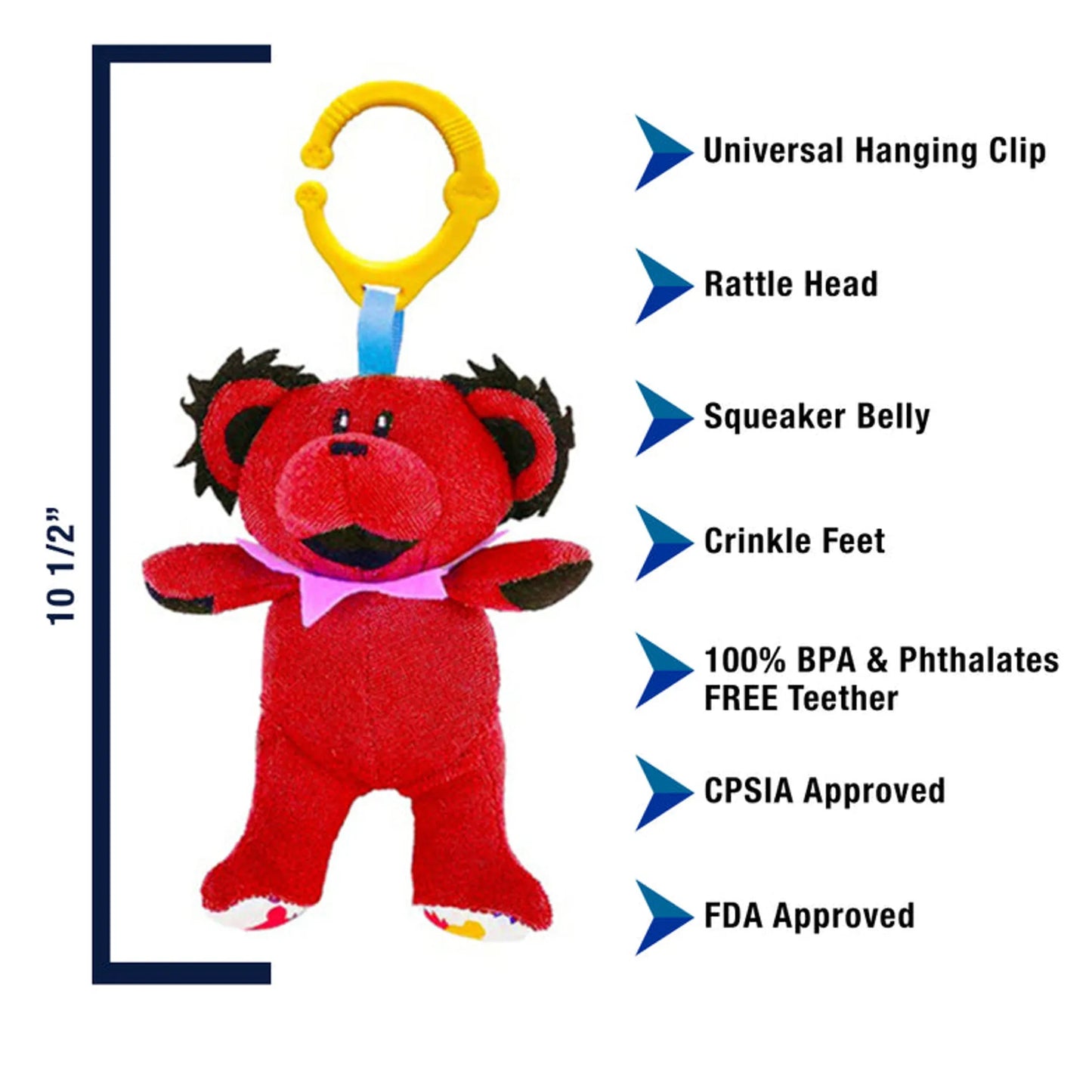 Grateful Dead Interactive Plush Dancing Bear