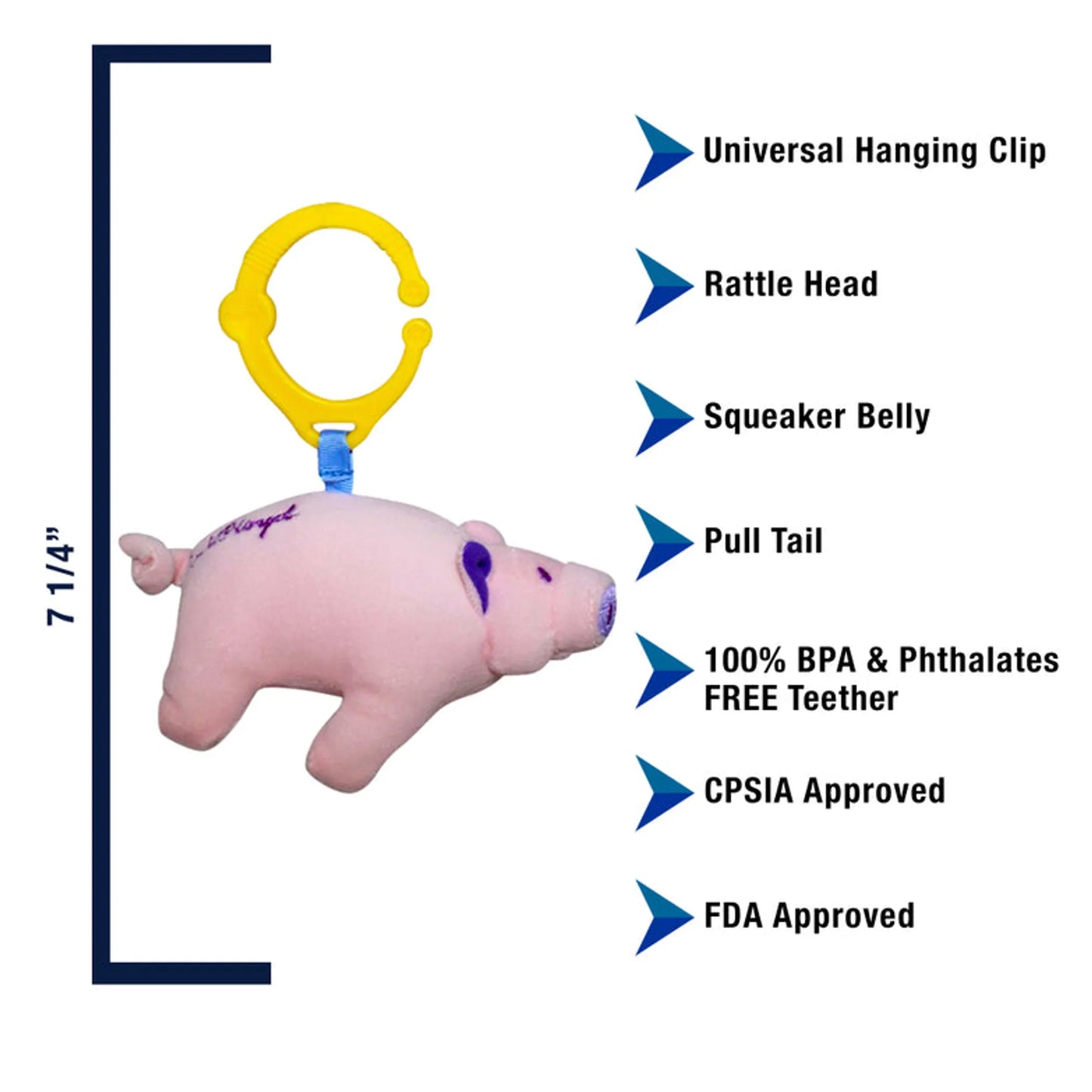 Pink Floyd Interactive Plush Pig