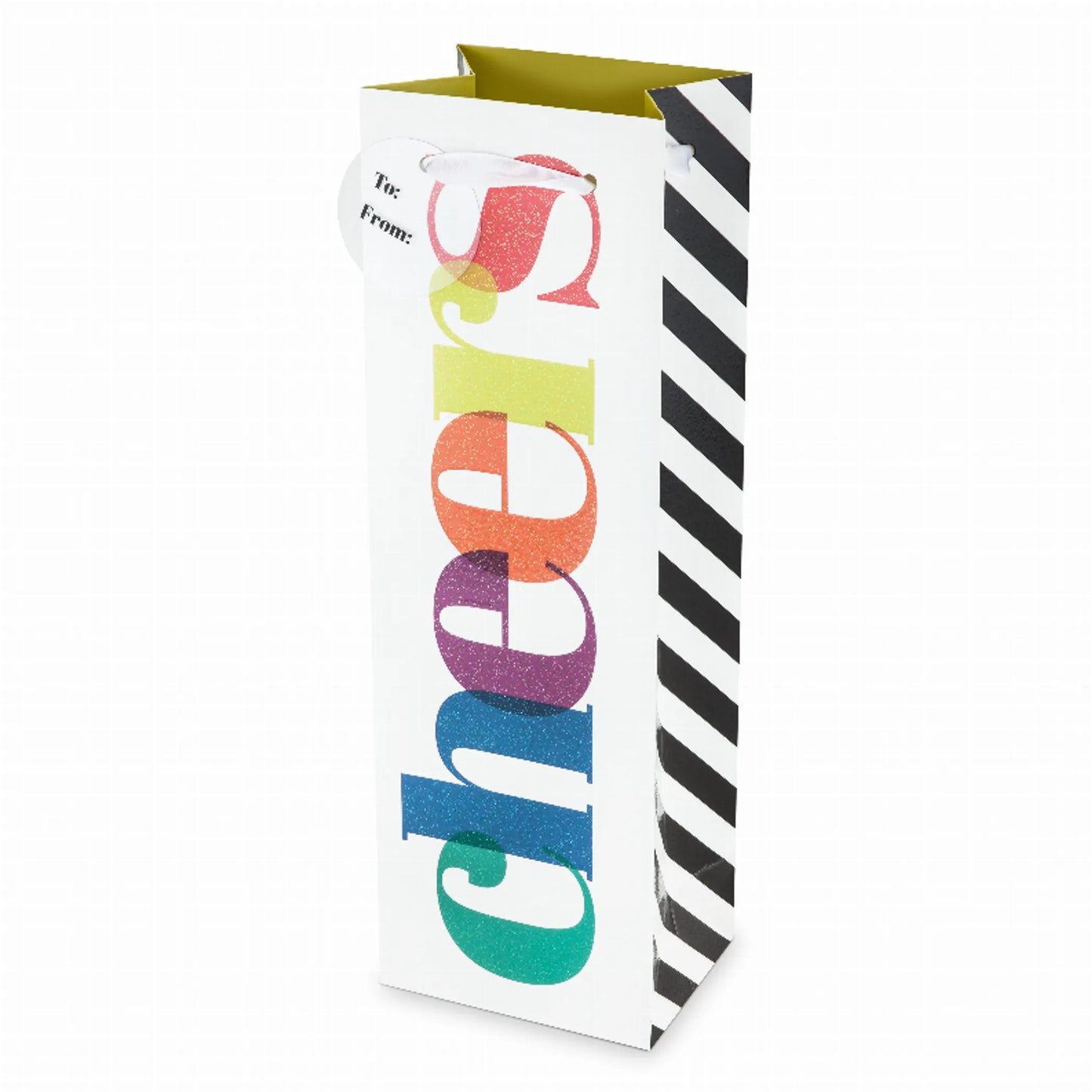 Colorful Cheers Wine Bag By Cakewalk