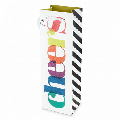 Colorful Cheers Wine Bag By Cakewalk