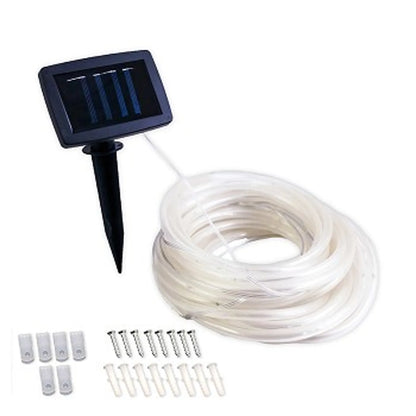 50 LED Bright White Solar Rope Light