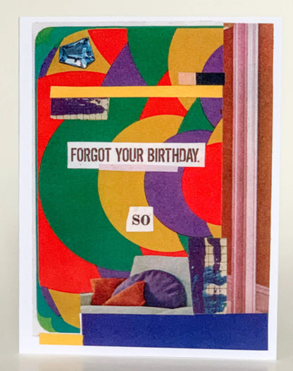 Birthday Greeting Card (Pack of 6)