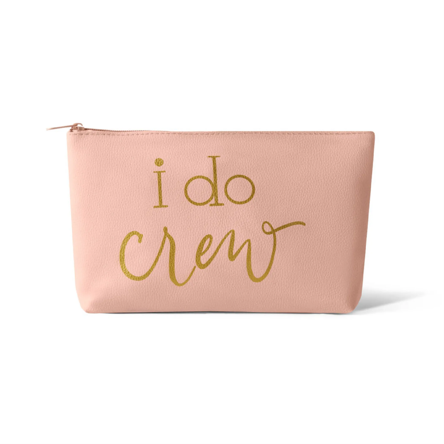 Bride/Bridesmaid Makeup Bag in Faux Leather