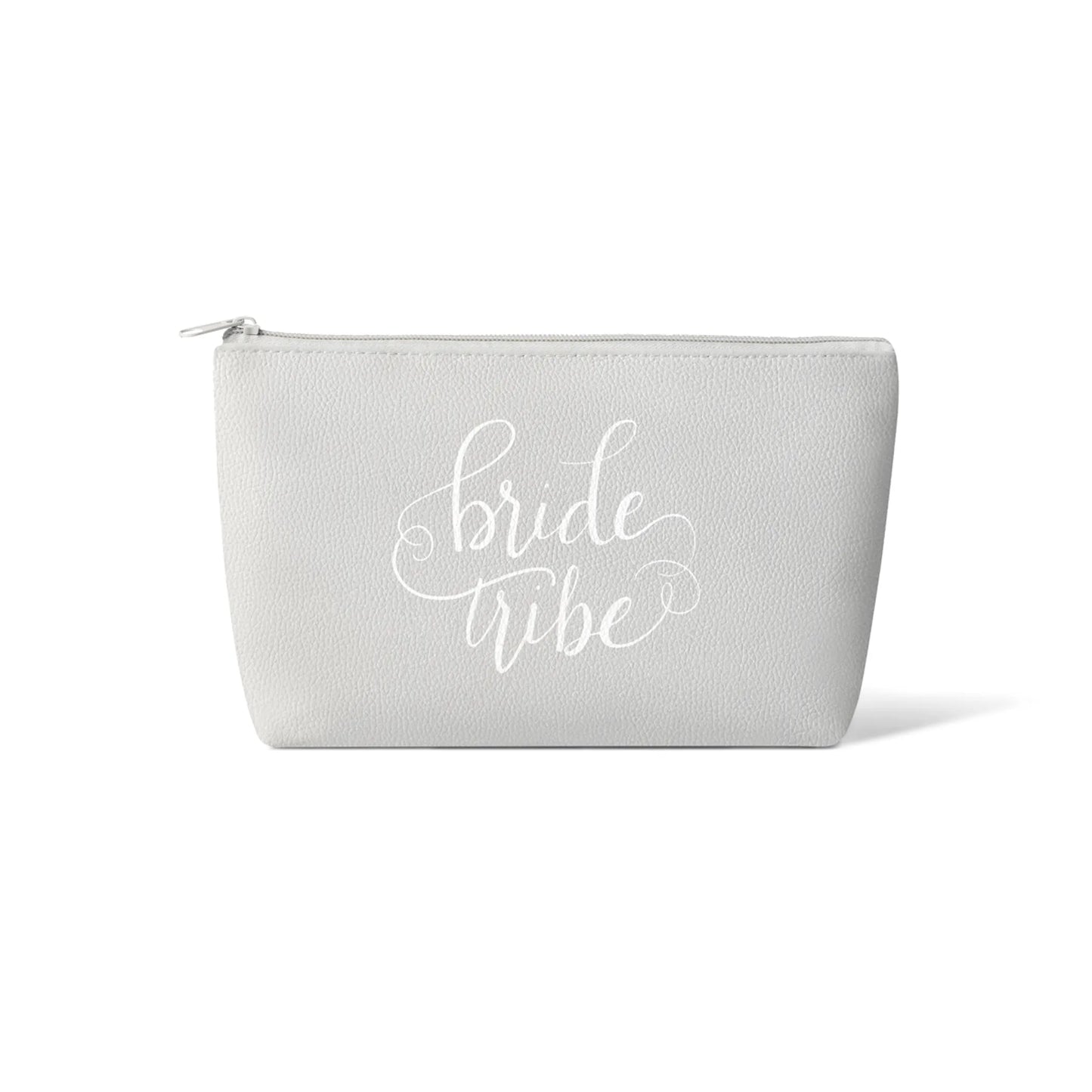 Bride/Bridesmaid Makeup Bag in Faux Leather